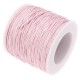 Waxkoord 1.0 mm Roze